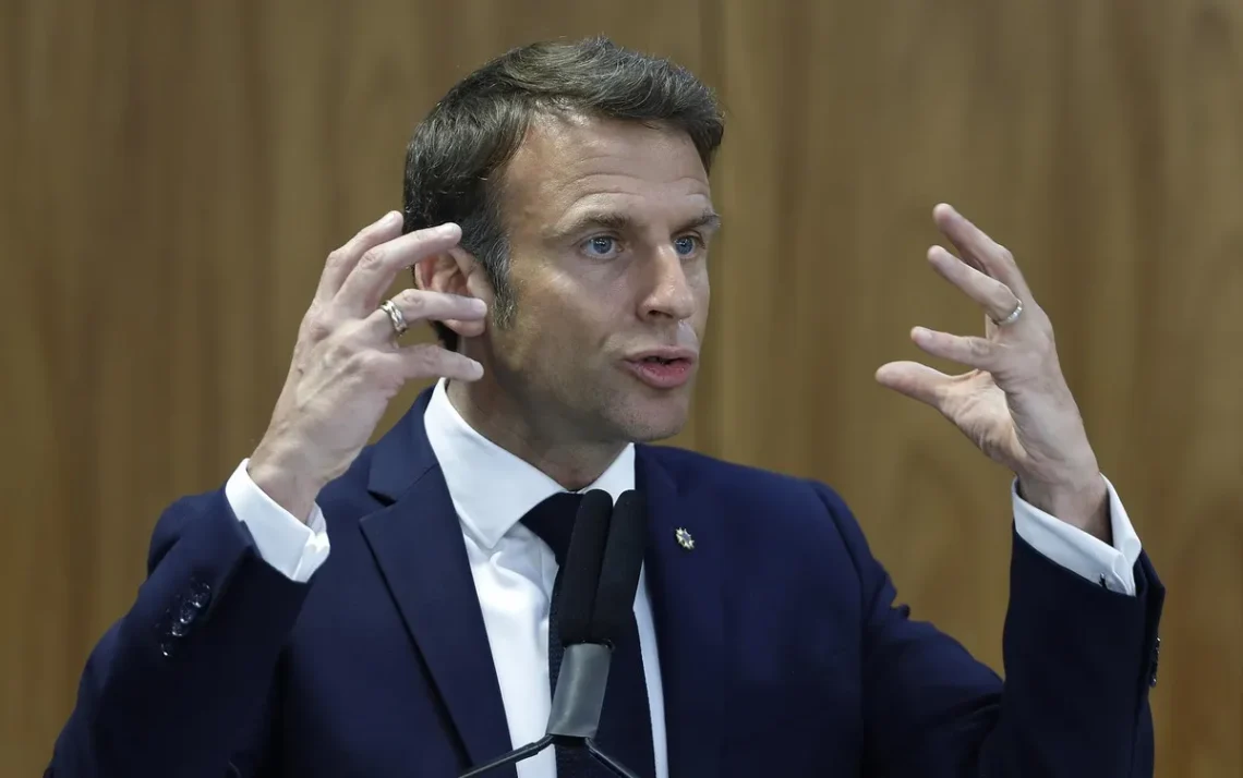 presidente, Macron, líder, governante, Macron;